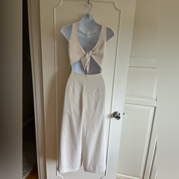 WILFRED 
Écoulement Jumpsuit. Cream  color size 00 - Picture 7 of 16
